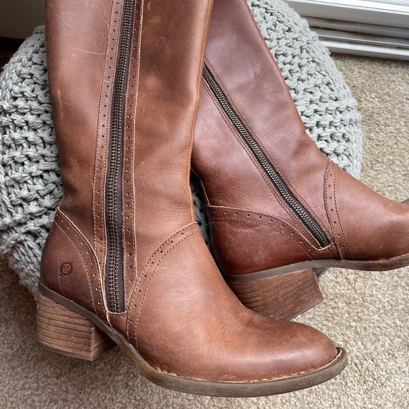 Born Poly Boots - Natural Brown - Picture 1 of 3